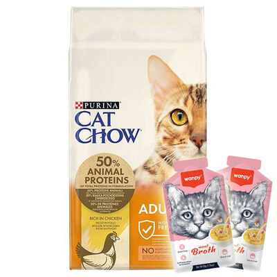 Cat Chow Turkey and Chicken Adult Dry Cat Food 15 Kg.