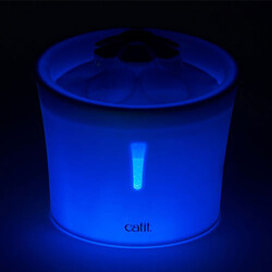 Catit 43747W Blue Flower Fountain Led Işıklı Otomatik Kedi Su Sebili 3 Lt - Thumbnail