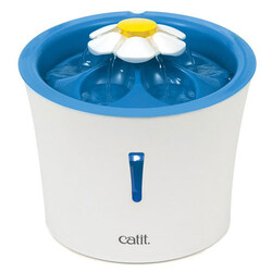 Catit 43747W Blue Flower Fountain Led Işıklı Otomatik Kedi Su Sebili 3 Lt - Thumbnail