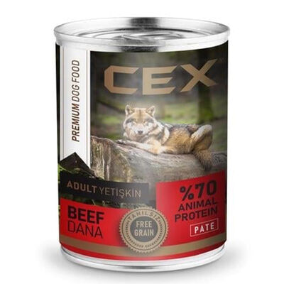 Cex Pate Tahılsız Dana Etli Köpek Konservesi 415 Gr