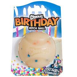 Chuckit - Chuckit Birthday Fetch Ball Doğum Günü Temalı Köpek Oyun Topu (Orta Boy)