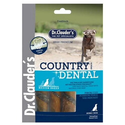 Dr. Clauders Country Dental Ağız Diş Sağlığı Balıklı Köpek Ödülü 100 Gr - Thumbnail