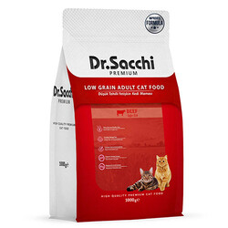 Dr.Sacchi - Dr. Sacchi Beef Biftekli Kedi Maması 1 Kg