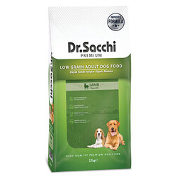 Dr.Sacchi - Dr. Sacchi Lamb Rice Kuzu Etli Köpek Maması 12 Kg