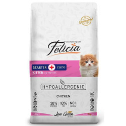 Felicia - Felicia Kitten Düşük Tahıllı Tavuk ve Hamsi Yavru Kedi Maması 12 Kg 