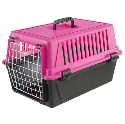 Ferplast Atlas 20 Kedi ve Küçük Irk Köpek Taşıma Çantası 37x58x32 Cm - (Pembe)