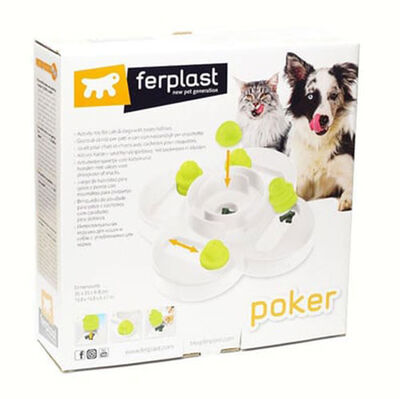 Ferplast Poker İnteraktif Kedi ve Köpek Labirent Oyuncağı