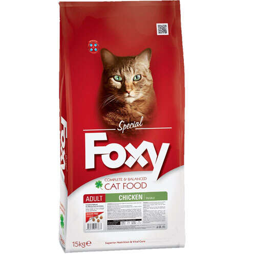 Foxy 3015 Tavuk Etli Yetikin Kedi Mamas 15 K