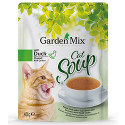 Garden Mix - Garden Mix Ördekli Kedi Çorbası 40 Gr