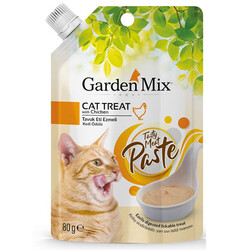 Garden Mix - Garden Mix Paste Tavuk Eti Ezmeli Sıvı Kedi Ödülü 80 Gr