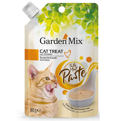 Garden Mix Paste Tavuk Eti Ezmeli Sıvı Kedi Ödülü 80 Gr