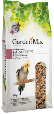 Garden Mix Platin Paraket Kuşu Yemi 1000 Gr