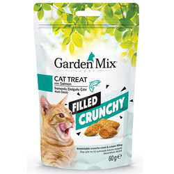 Garden Mix - Garden Mix Somonlu İçi Dolgulu Kedi Ödülü 60 Gr