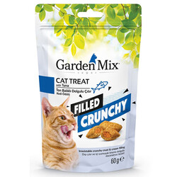 Garden Mix - Garden Mix Ton Balıklı İçi Dolgulu Kedi Ödülü 60 Gr