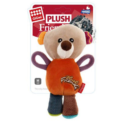 Gigwi 6283 Plush Friendz Sesli Ayı Peluş Köpek Oyuncagı