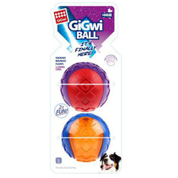 Gigwi - Gigwi 6411 Ball Sesli Sert Top Large 2 li Paket