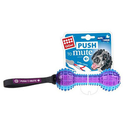 Gigwi - Gigwi 6183 Push To Mute Dambıl Ses Kontrol Köpek Oyuncağı 18 Cm