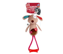 Gigwi 6198 Plush Friendz Diş Kaşıyıcılı Sesli Fino Köpek Oyuncağı - Thumbnail