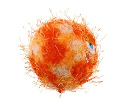 Gigwi 6202 Crazy Ball Çılgın Kirpi Top Turuncu Köpek Oyuncağı 6 Cm - Thumbnail