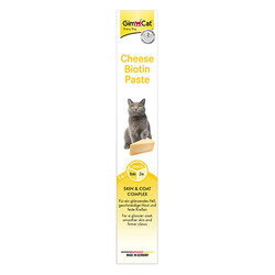 GimCat - GimCat Cheese Biotin Tüy Sağlığı Kedi Peynirli Paste Macunu 100 Gr