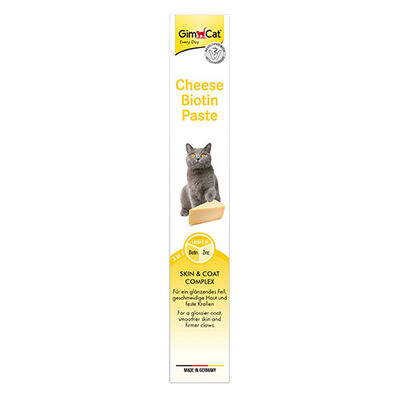 GimCat Cheese Biotin Tüy Sağlığı Kedi Peynirli Paste Macunu 100 Gr