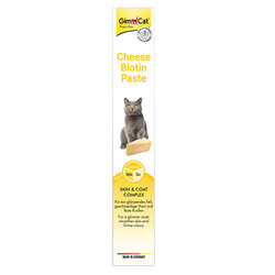 GimCat - GimCat Cheese Biotin Tüy Sağlığı Kedi Peynirli Paste Macunu 200 Gr