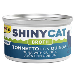 GimCat - GimCat ShinyCat Broth Kinoalı Ton Balığı Kedi Konservesi 70 Gr