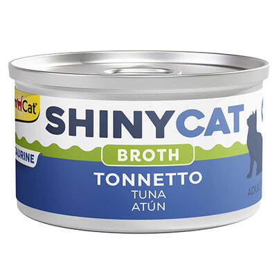 GimCat ShinyCat Broth Ton Balıklı Kedi Konservesi 70 Gr