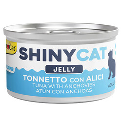 GimCat - GimCat ShinyCat Jelly Ançuezli Ton Balığı Jöleli Kedi Konservesi 70 Gr