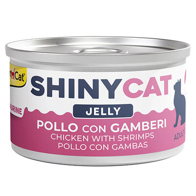 GimCat ShinyCat Jelly Karidesli Tavuk Jöleli Kedi Konservesi 70 Gr