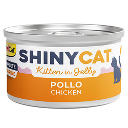 GimCat - GimCat ShinyCat Jelly Kitten Tavuklu Jöleli Kedi Konservesi 70 Gr