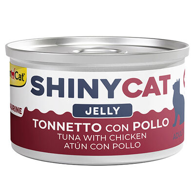 GimCat ShinyCat Jelly Tavuklu Ton Balığı Jöleli Kedi Konservesi 70 Gr