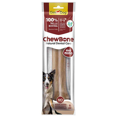 Gimdog Chew Bone Naturel Press Çiğneme Kemiği Köpek Ödülü 210 Gr - 25 Cm