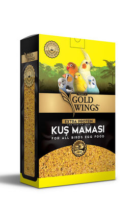 Gold Wings Premium Tüm Kuşlar için Tahıllı Yumurtalı Kuş Maması 1000 Gr