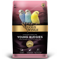 Gold Wings - Gold Wings Premium Yavru Muhabbet Kuşları için Komple Yem 1000 Gr