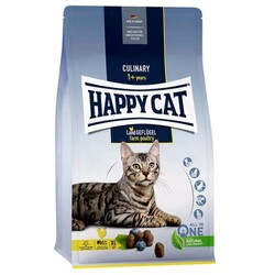 Happy Cat - Happy Cat Culinary Land-Geflügel Kümes Hayvanlı Kedi Maması 10 Kg + Temizlik Mendili