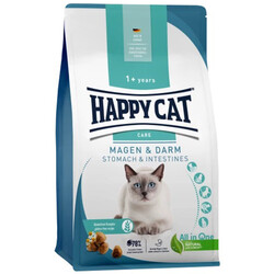 Happy Cat Stomach Intestines Hassas Sindirim Kedi Maması 4 Kg + 2 Adet Happy Cat Yaş Mama 85 Gr - Thumbnail