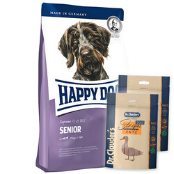 Happy Dog - Happy Dog Fit & Vital Senior Yaşlı Köpek Maması 12 Kg + 2 Adet Dr.Clauders Köpek Ödülü 80 Gr