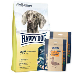 Happy Dog - Happy Dog Light Calorie Control Diyet Köpek Maması 12 Kg + 2 Adet Dr.Clauders Köpek Ödülü 80 Gr