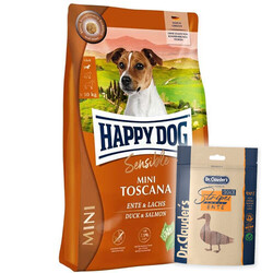 Happy Dog - Happy Dog Mini Toscana Küçük Irk Tahılsız Köpek Maması 4 Kg + Dr.Clauders Ödül 80 Gr