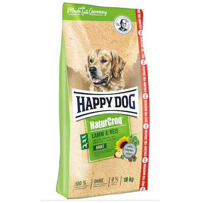Happy Dog NaturCroq Kuzu Etli Köpek Maması 15 + 3 Kg