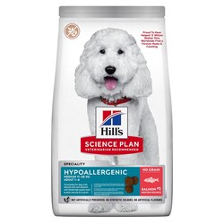 Hills - Hills Hypoallergenic Somonlu Orta Irk Köpek Maması 2,5 Kg 