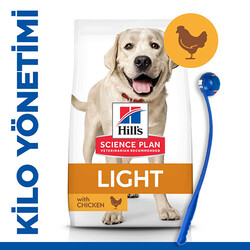 Hills - Hills Light Large Breed Büyük Irk Diyet Köpek Maması 14 Kg + Top Fırlatıcı Oyuncak