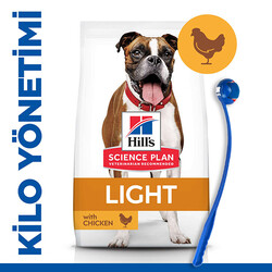 Hills - Hills Light Tavuklu Diyet Köpek Maması 14 Kg + Top Fırlatıcı Oyuncak