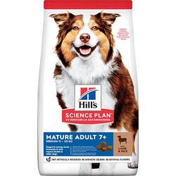 Hills - Hills Mature +7 Lamb Kuzulu Yaşlı Köpek Maması 14 Kg