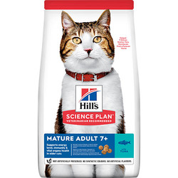 Hills - Hills Mature 7+ Ton Balıklı Yaşlı Kedi Maması 1,5 Kg