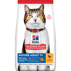 Hills - Hills Mature Tavuk Etli Yaşlı Kedi Maması 3 Kg