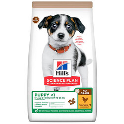 Hills - Hills No Grain Puppy Tavuklu Küçük ve Orta Irk Tahılsız Yavru Köpek Maması 2,5 Kg