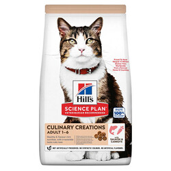 Hill's Culinary Creations Somonlu Havuçlu Kedi Maması 10 Kg - Thumbnail