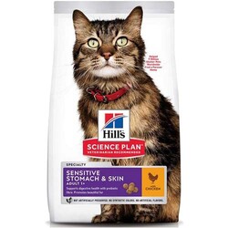 Hills - Hills Sensitive Stomach Skin Deri Hassasiyeti Kedi Maması 1,5 Kg